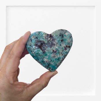 Amazonite Heart